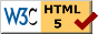 Valid HTML5